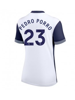 Billige Tottenham Hotspur Pedro Porro #23 Hjemmedrakt Dame 2024-25 Kortermet